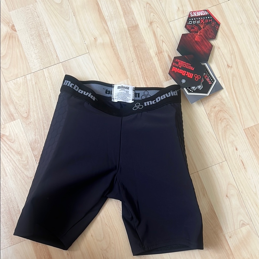 McDavid Black Compression Shorts